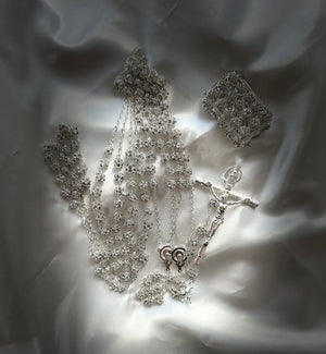 Lazo nupcial cuentas de swarovski lazode boda
