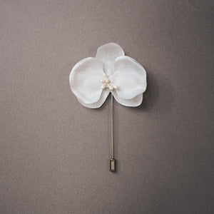 Boutonniere Fistol Distintivo Orquidea Novio Papas Padrinos Boda religiosa Boda civil